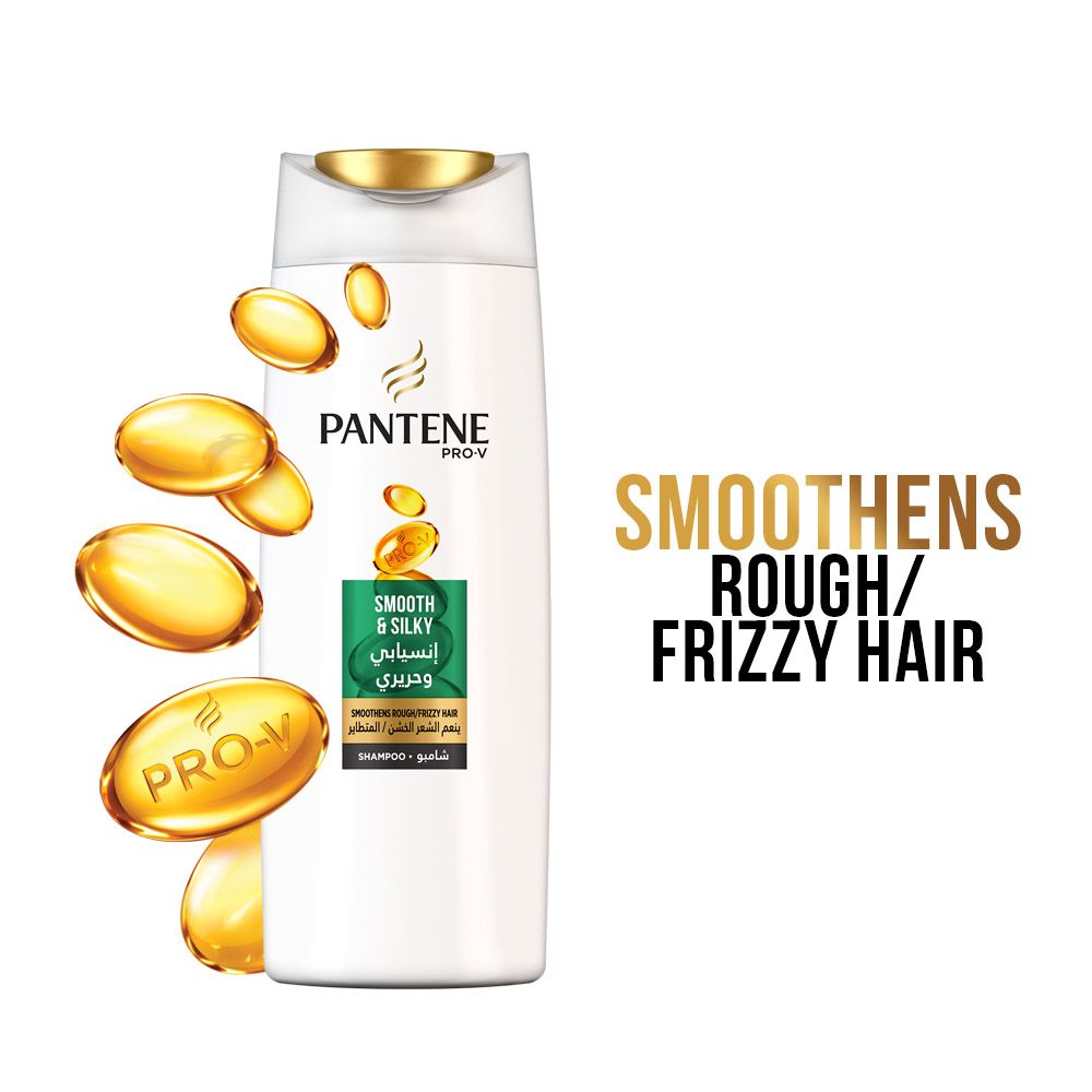 Pantene - Pro-V Smooth & Silky Shampoo 600 ml