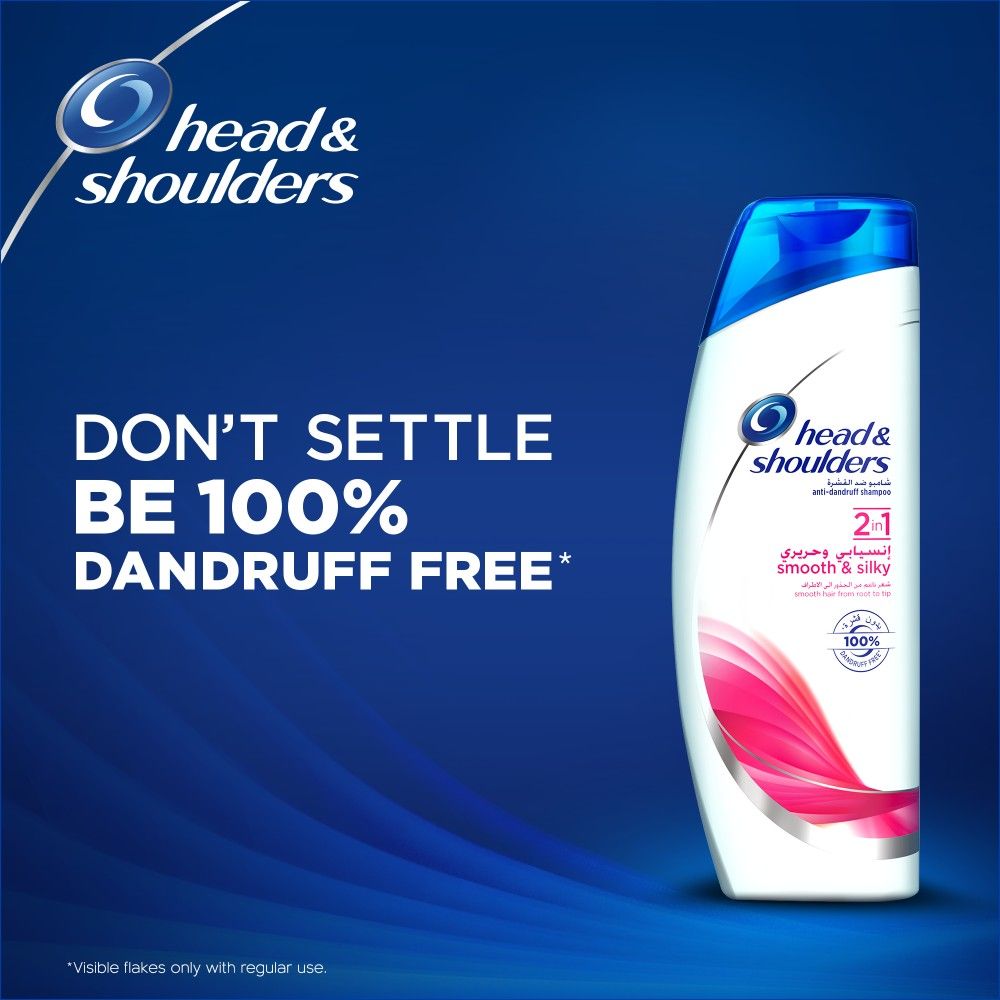 Head & Shoulders - Lively and Silky Anti-Dandruff Shampoo 600ml