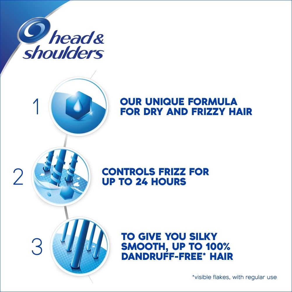 Head & Shoulders - Lively and Silky Anti-Dandruff Shampoo 600ml