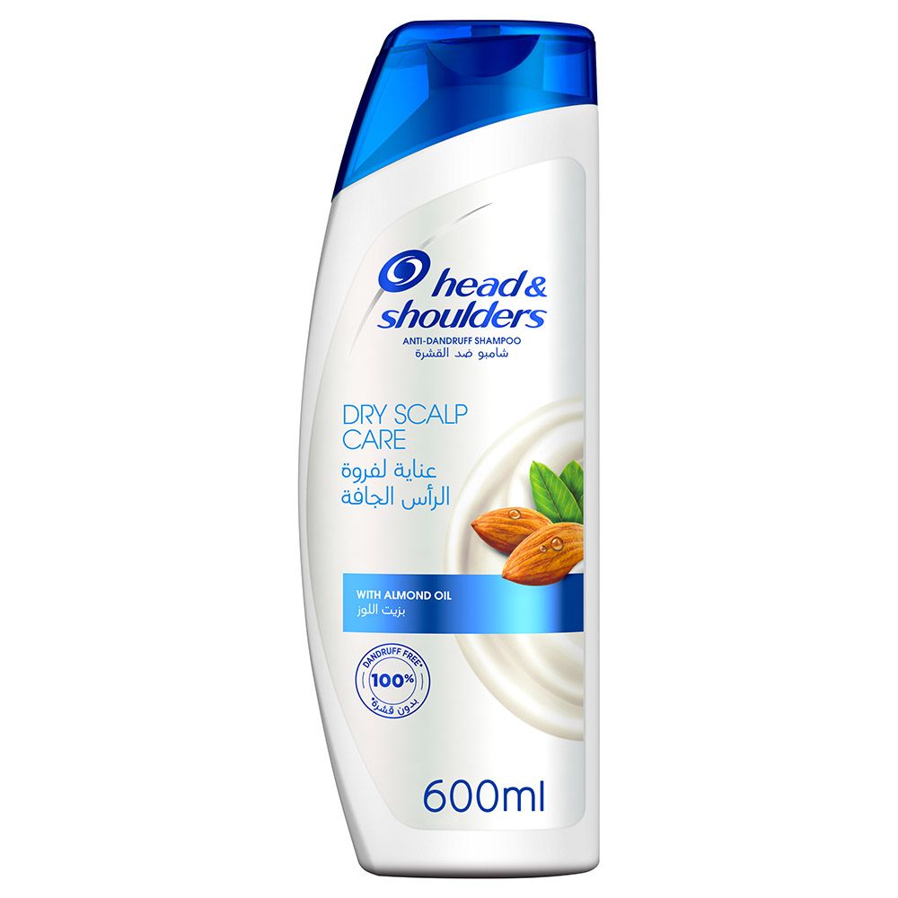 Head & Shoulders - Dry Scalp Care Anti-Dandruff Shampoo with Almond Oil 600ml