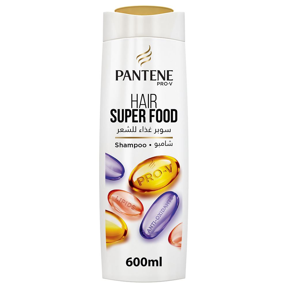 Pantene Pro-V Hair Super Food Shampoo 600ml