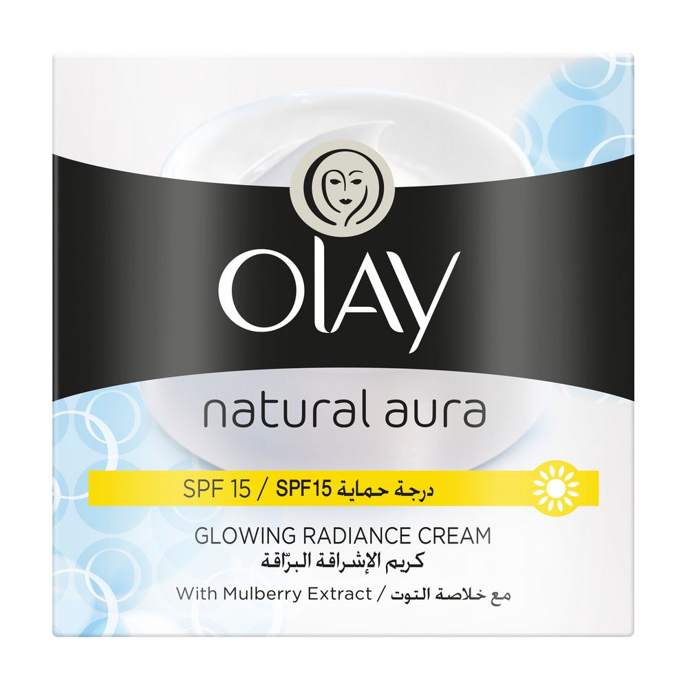 Olay Natural Aura Glowing Radiance Cream SPF 15 - 100g