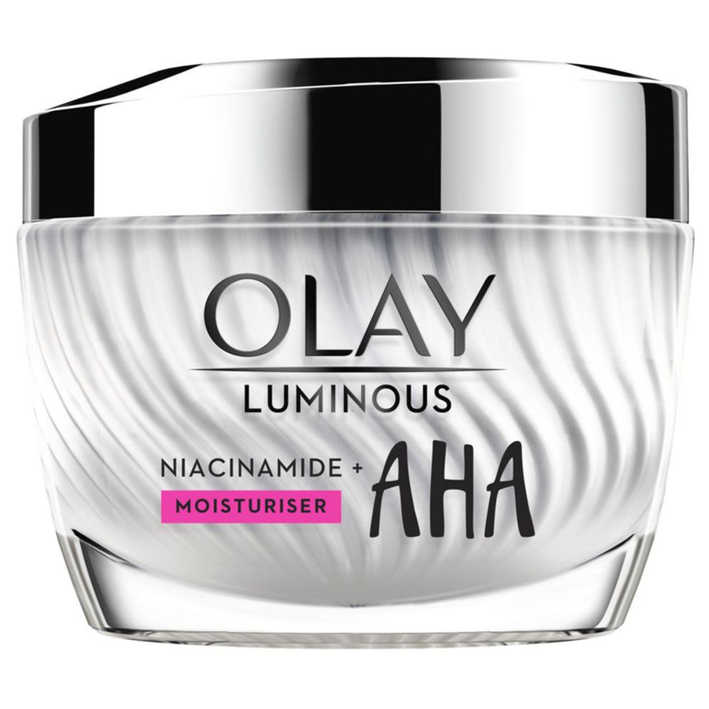 Olay - Luminous Niacinamide & AHA Face Cream Moisturizer 50g