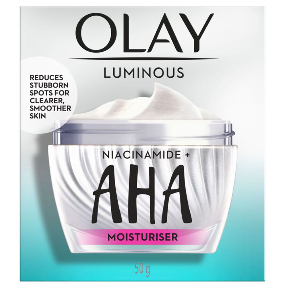 Olay - Luminous Niacinamide & AHA Face Cream Moisturizer 50g