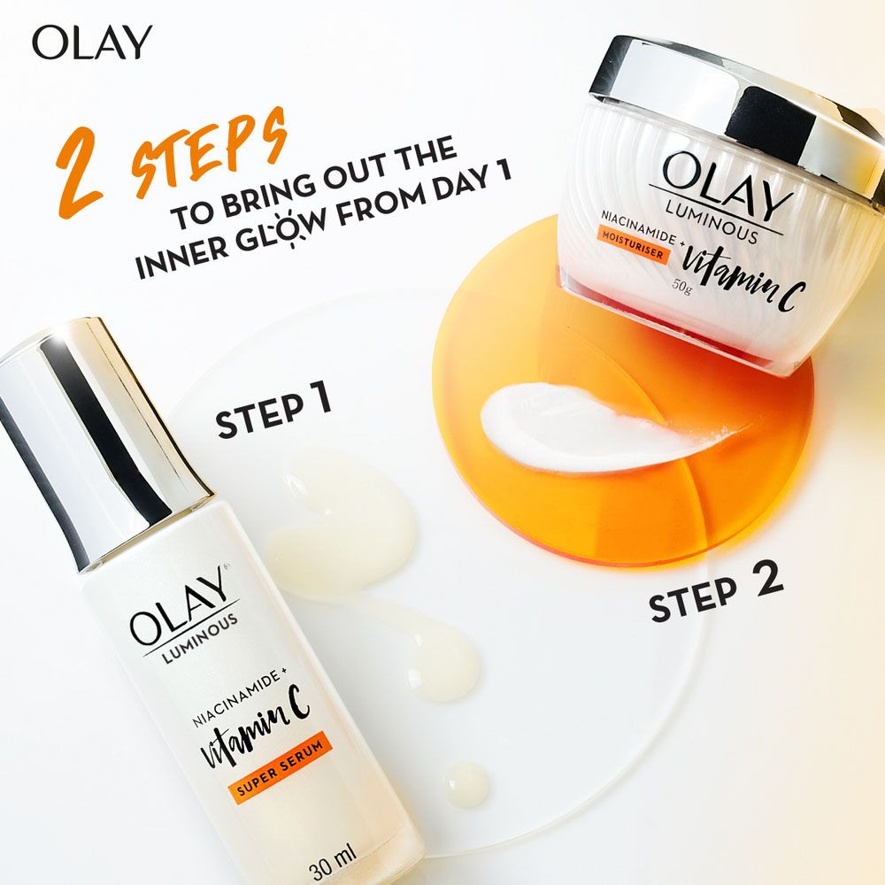 Olay - Luminous Niacinamide & Face Cream Moisturizer 50g