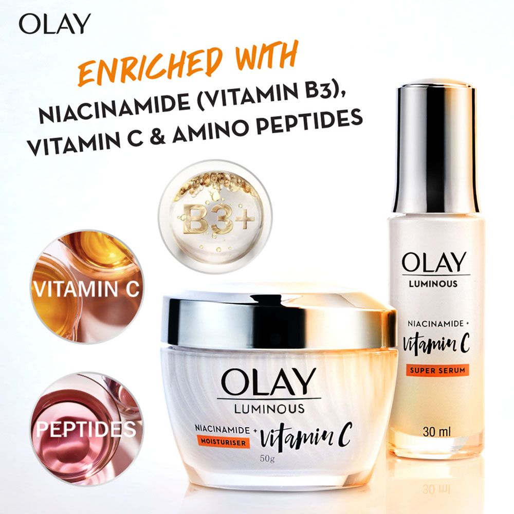 Olay - Luminous Niacinamide & Face Cream Moisturizer 50g