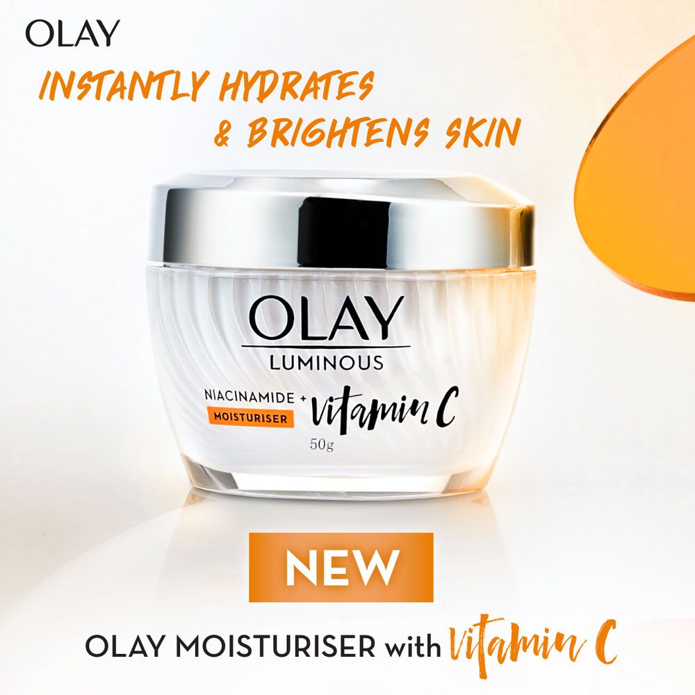 Olay - Luminous Niacinamide & Face Cream Moisturizer 50g