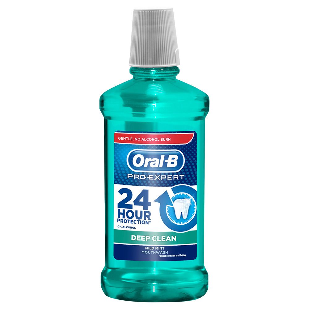 Oral-B Pro Expert Deep Clean Mild Mint Mouthwash 500ml