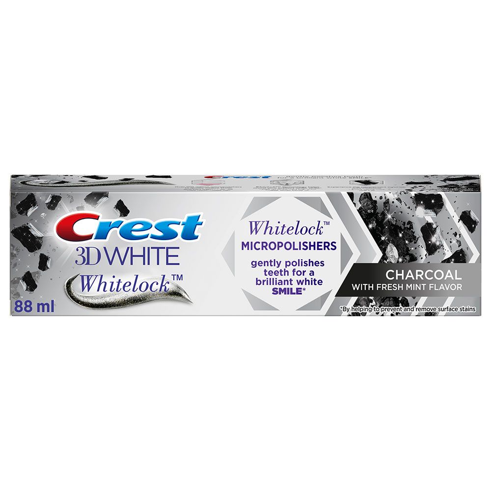 Crest - 3D White Toothpaste W/ Charcoal