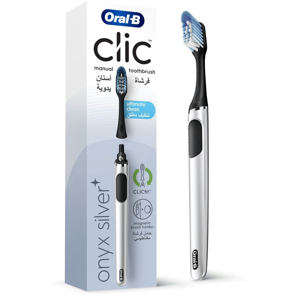 Oral-B - Clic Toothbrush Head Replacements - Pack of 2