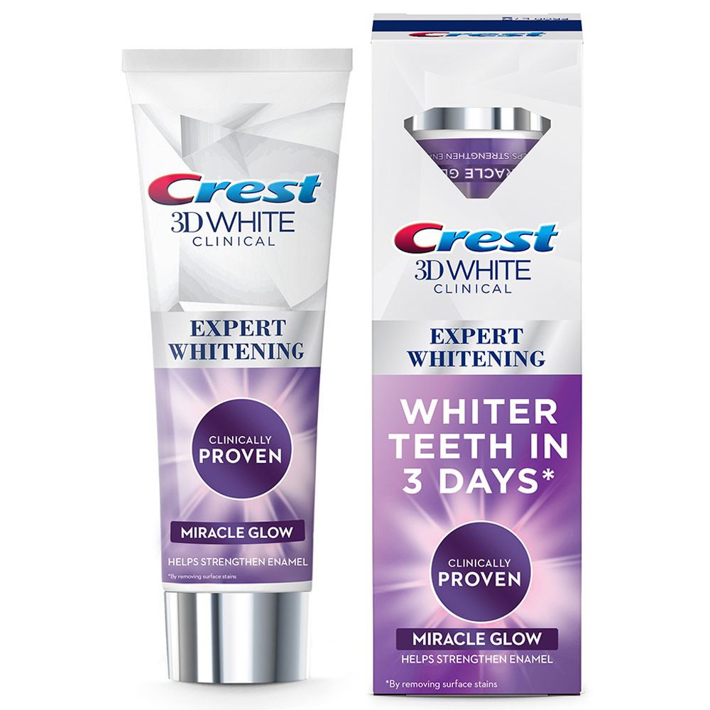 Crest - Clinical Miracle Glow Advanced Whitening Toothpaste - 75ml