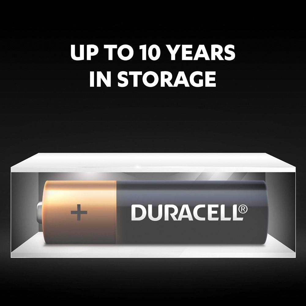 Duracell - Type AA Alkaline Batteries Pack of 8