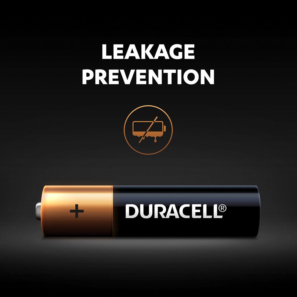 Duracell - Type AAA Alkaline Batteries Pack of 4