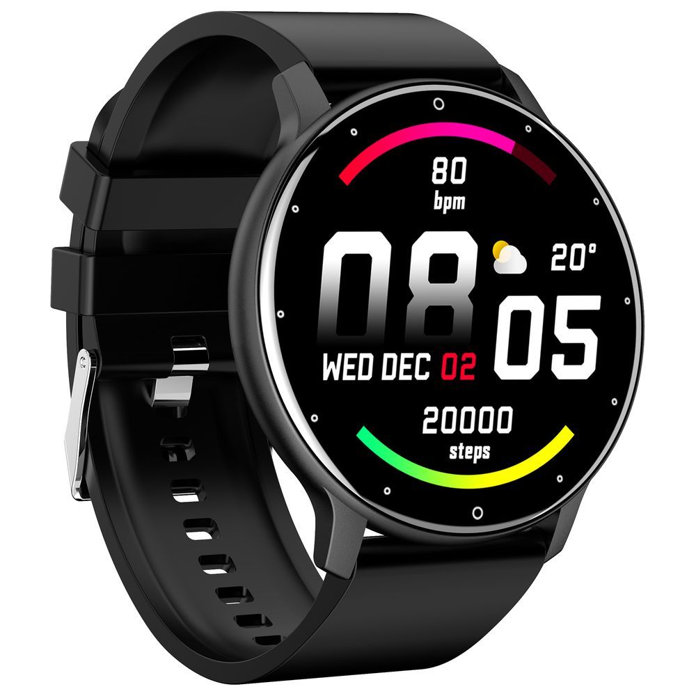 Xcell - Classic5 GPS Smart Watch - Black