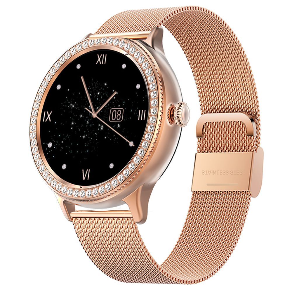 Xcell - Zohra Smart Watch - Rose Gold