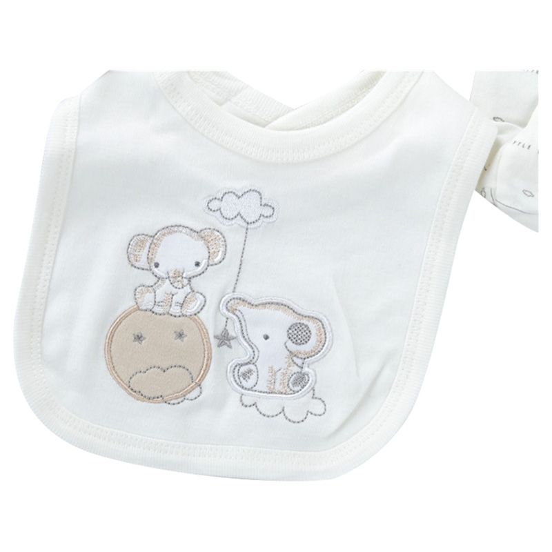 TheMadeonEarth - 5pcs Bubbles Newborn Set - White