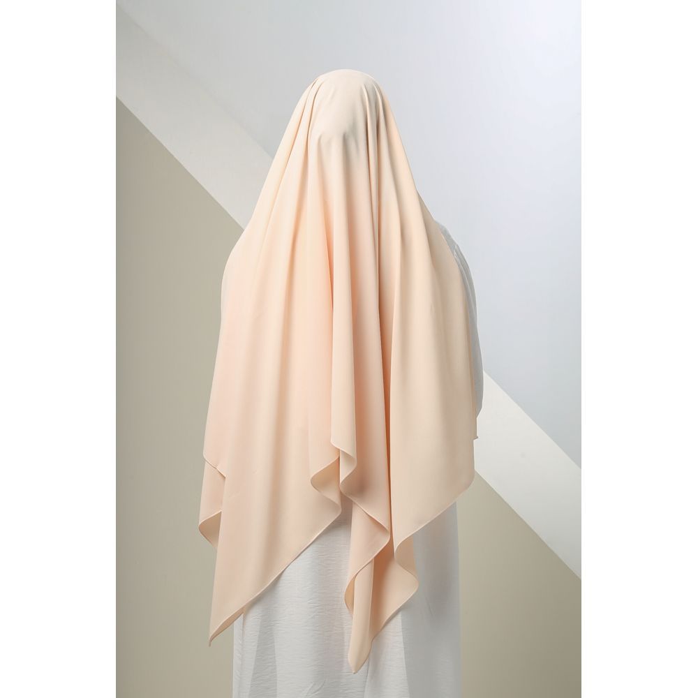 The Modest Company - Maryam Madina Silk Hijab - Peach Blossom