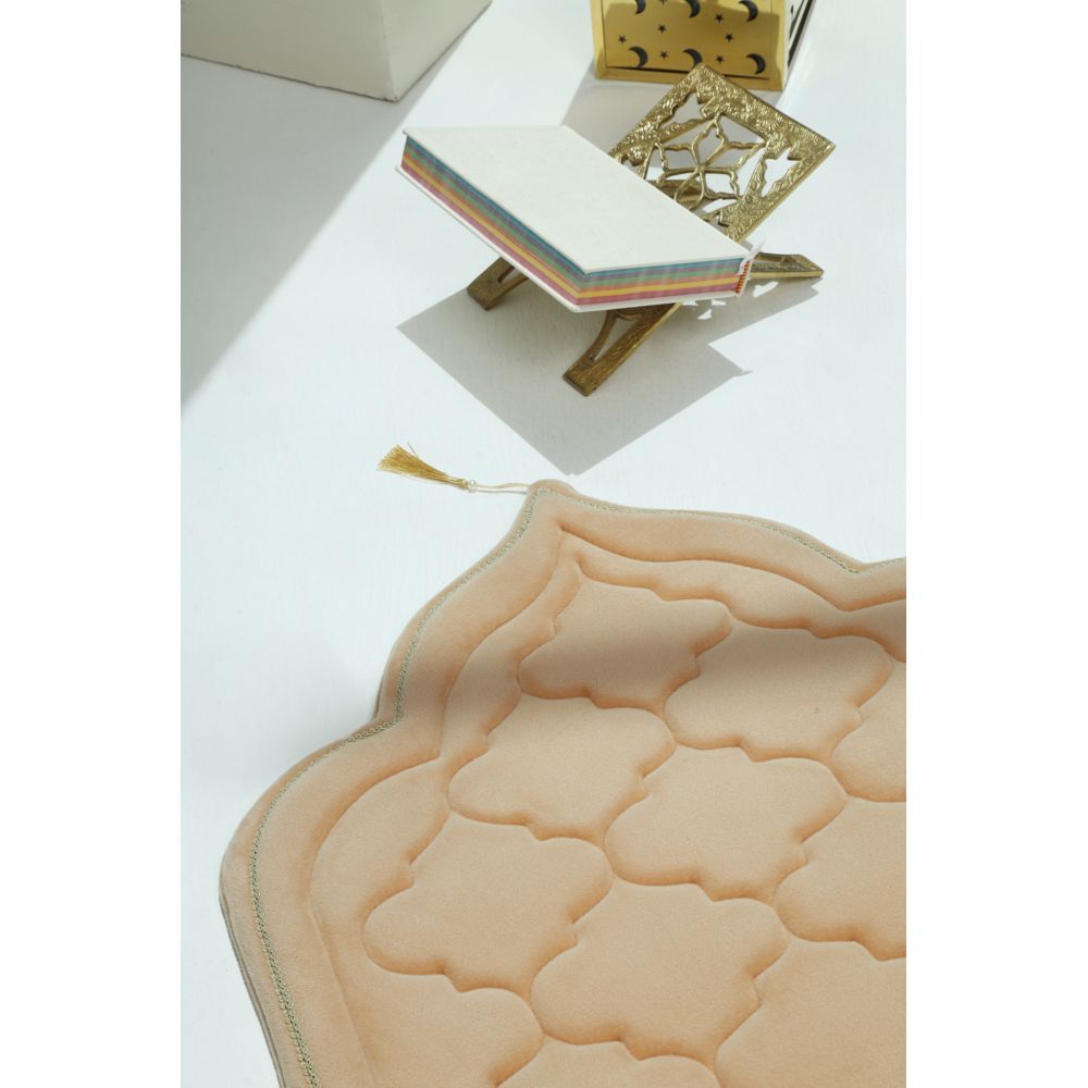 The Modest Company - Velvet Foam Prayer Mat - Honey