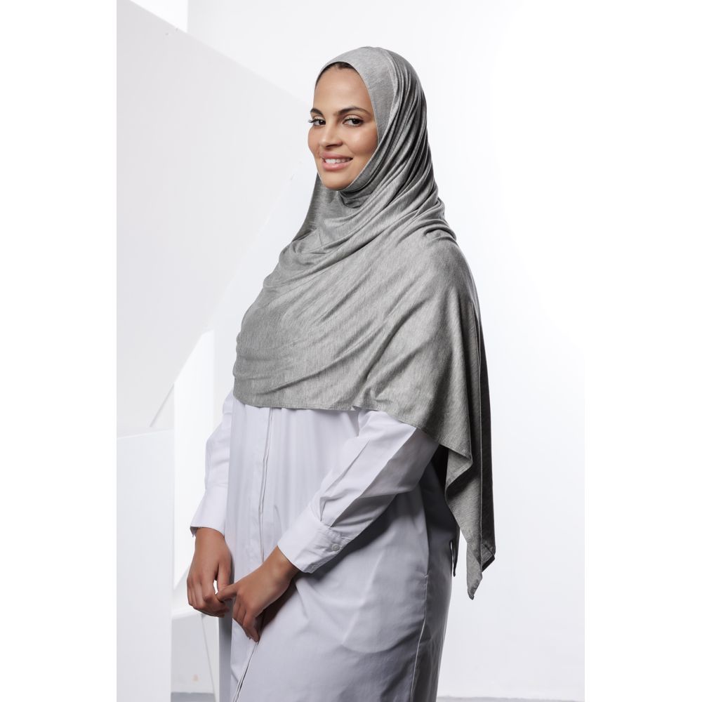 The Modest Company - Loop Hijab - Heather Grey