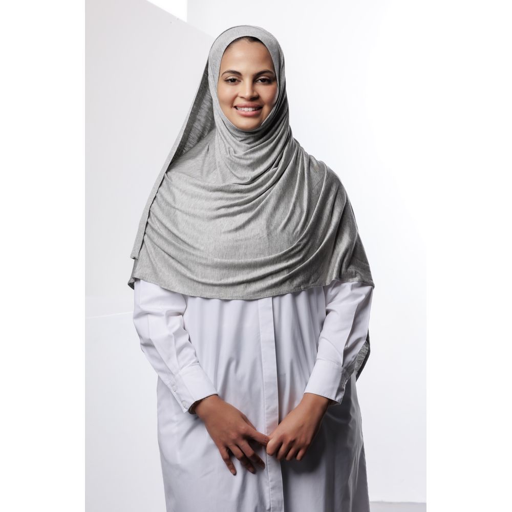 The Modest Company - Loop Hijab - Heather Grey