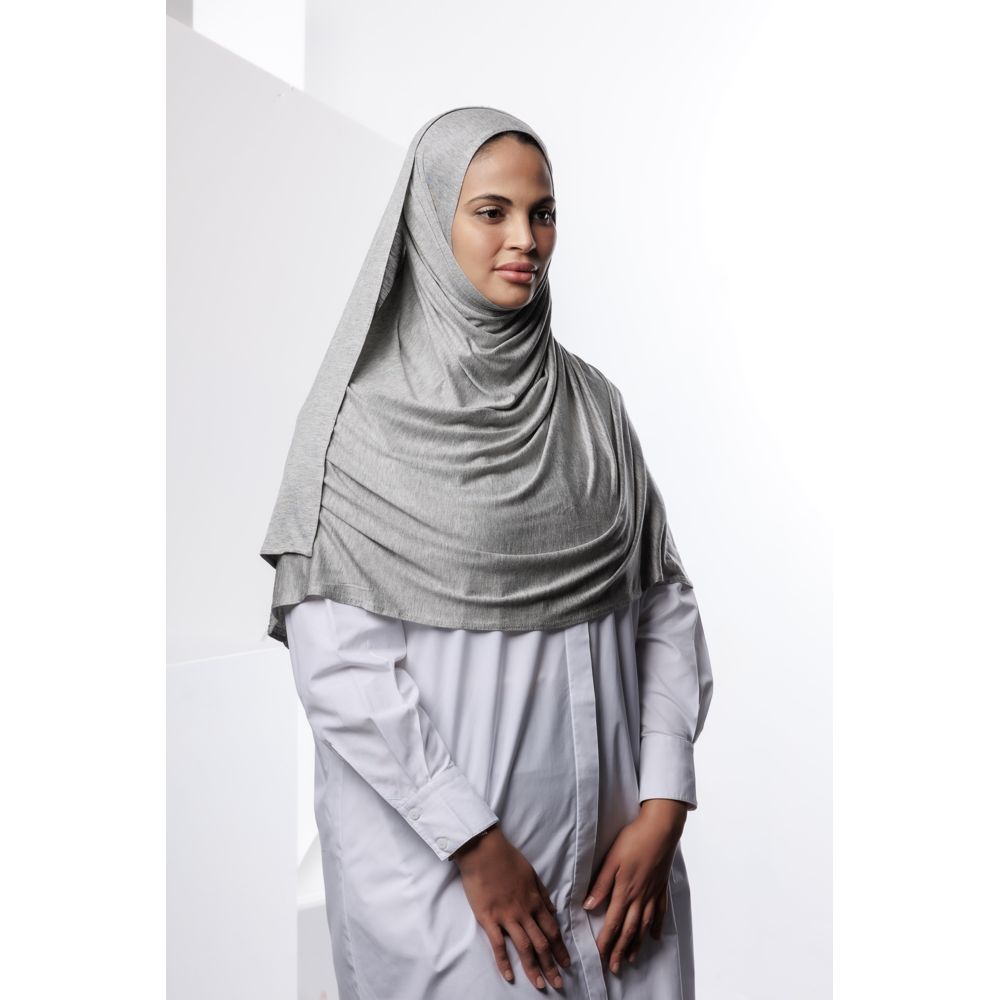 The Modest Company - Loop Hijab - Heather Grey