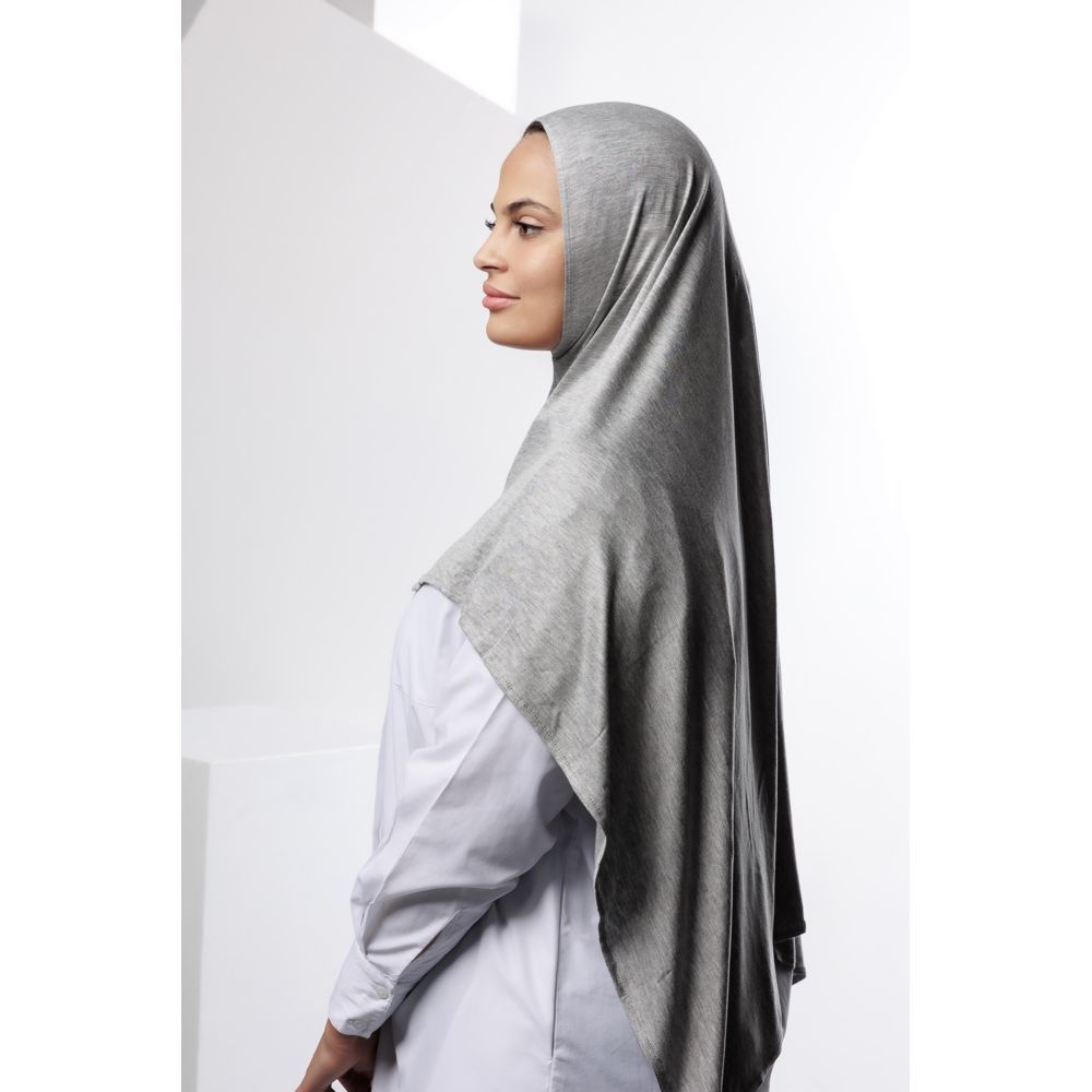 The Modest Company - Loop Hijab - Heather Grey