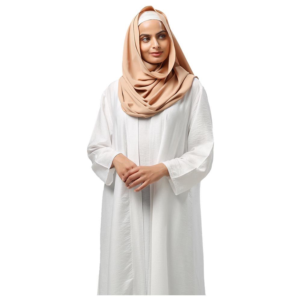 The Modest Company - Sheila Madina Silk Hijab - Caramel - XXL