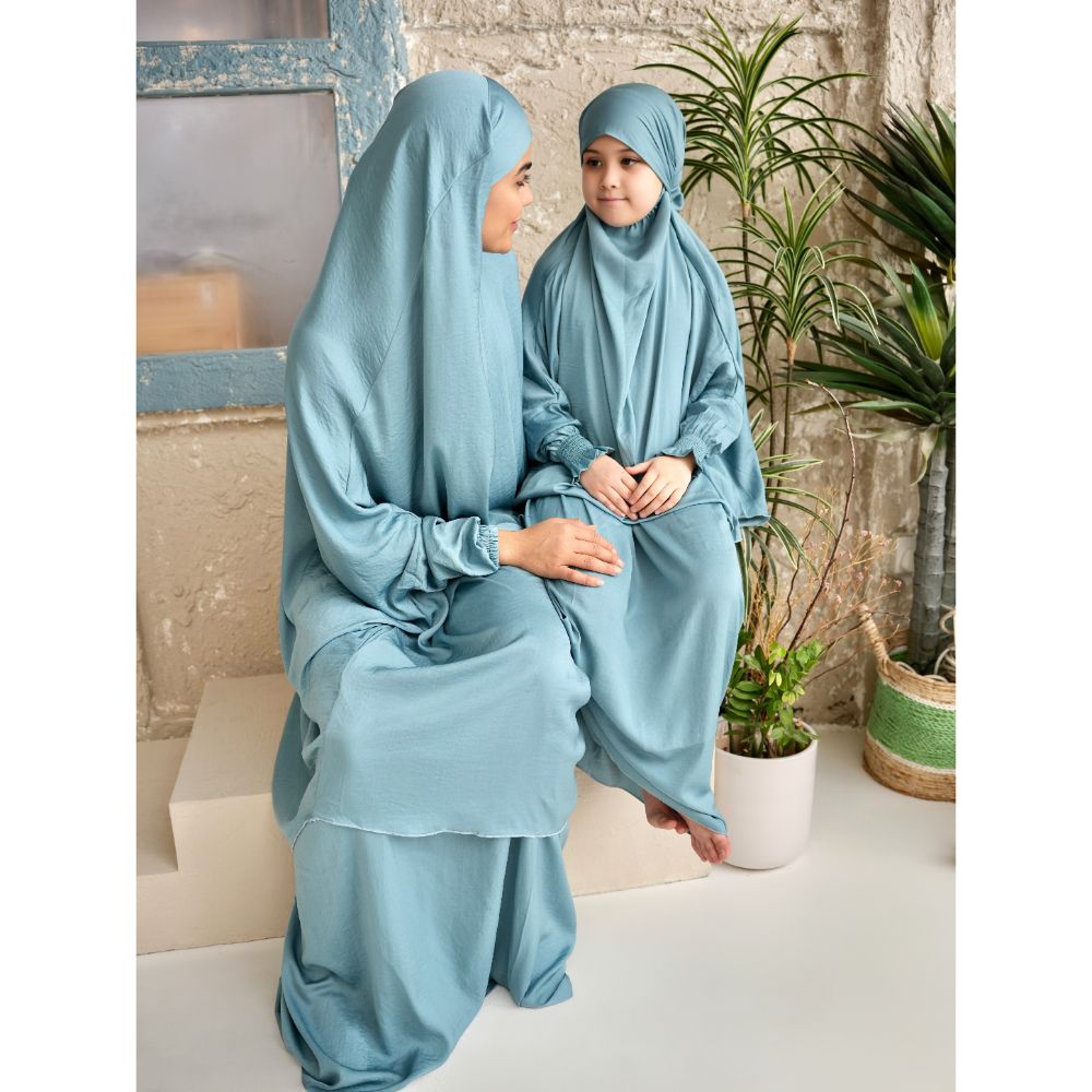 The Matchi - Matchi Jilbab set - Ice Queen Blue