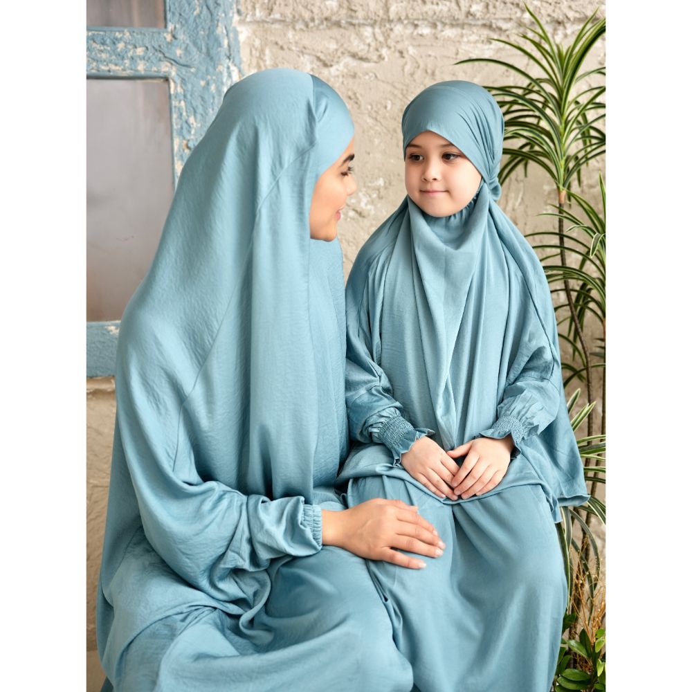 The Matchi - Matchi Jilbab set - Ice Queen Blue