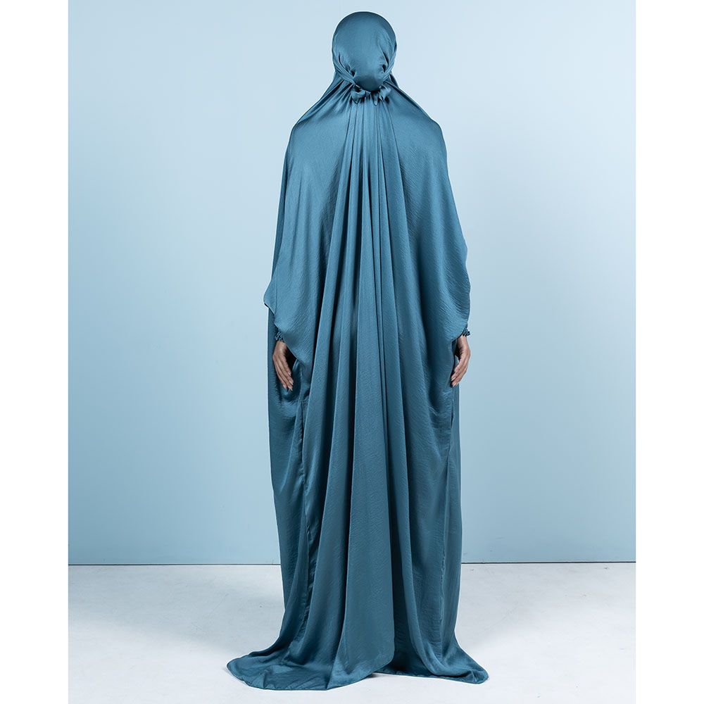 The Modest Company - The French Jilbab Dress - Ice Queen Blue