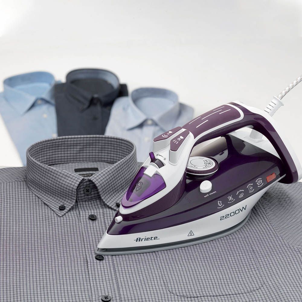 Ariete - Steam Iron 2200W Anti Drip System - Purple