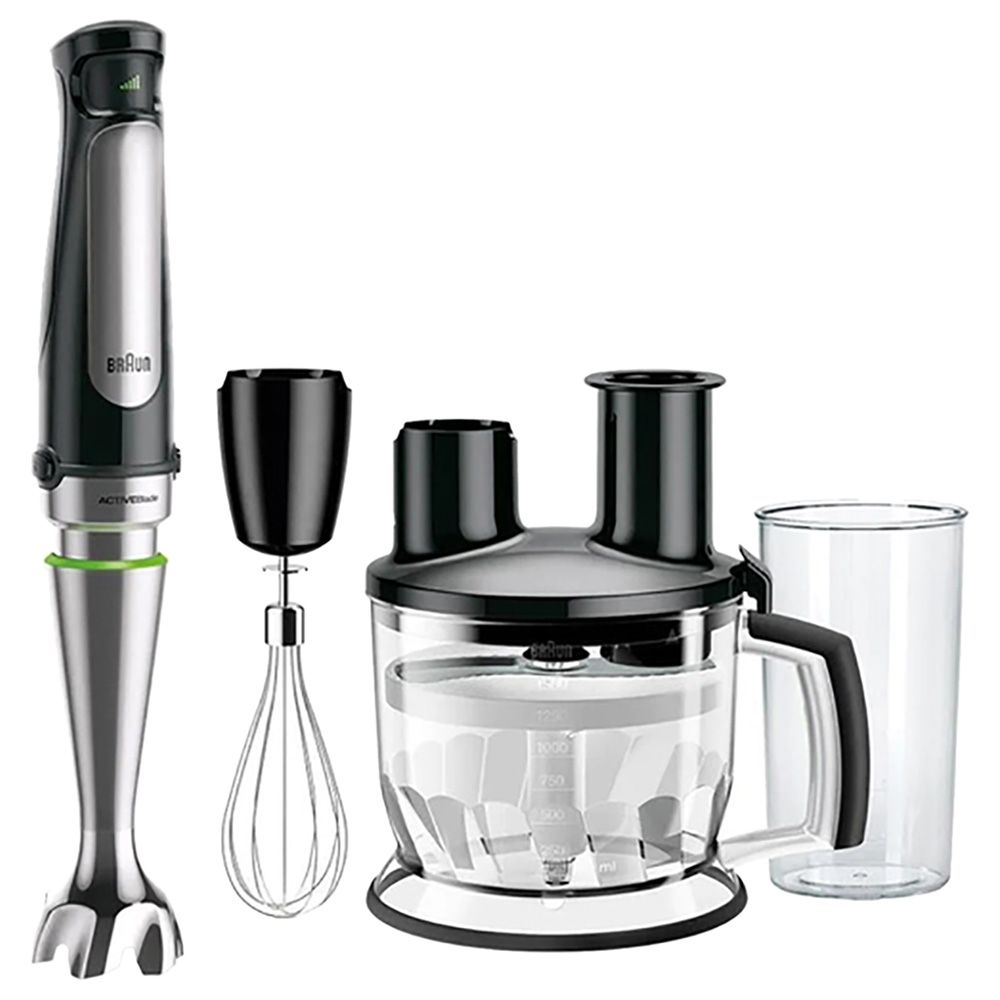 Braun - Hand Blender MQ 7075 1000 Watts - Black