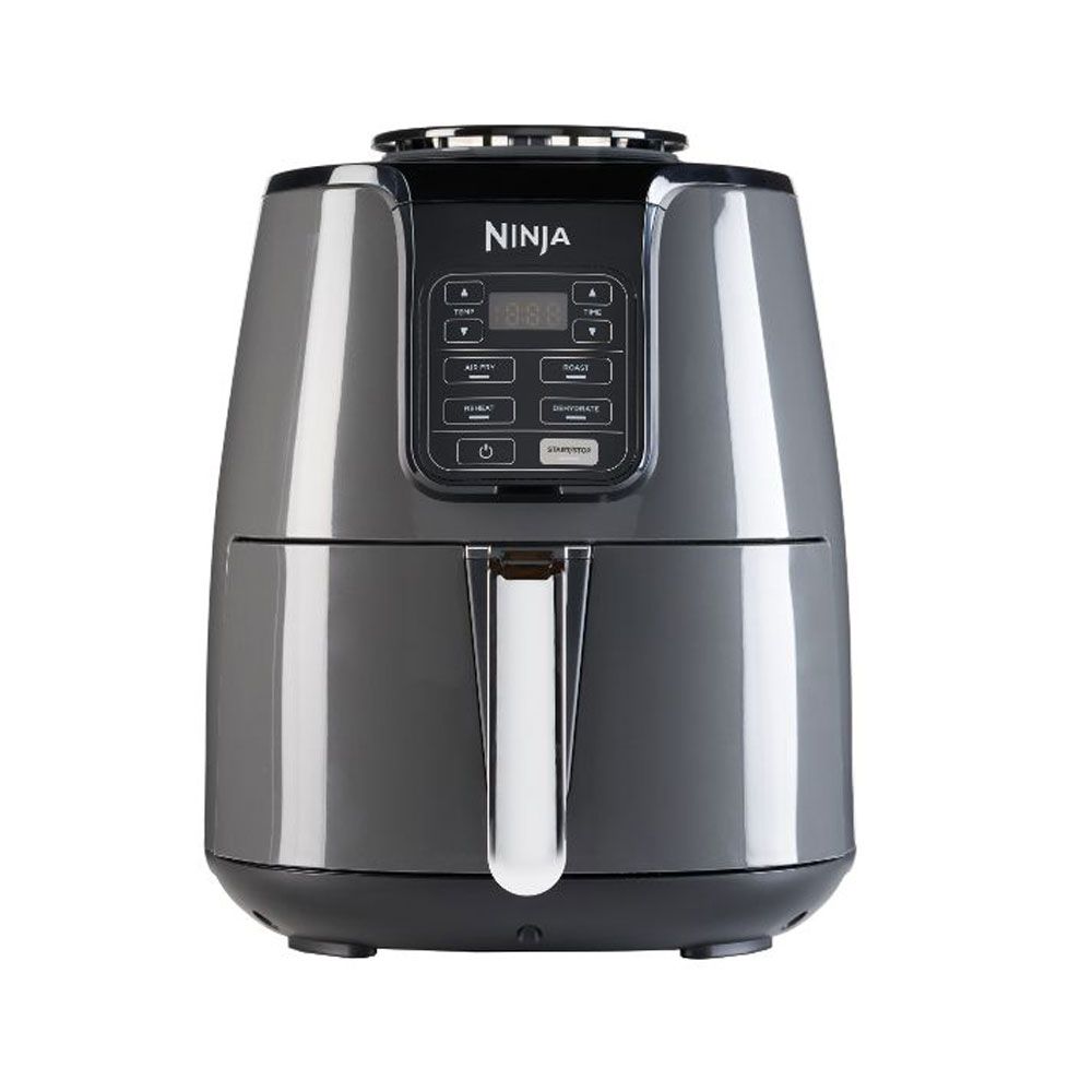 Ninja - AF100 Air Fryer 1550W - Grey/Black