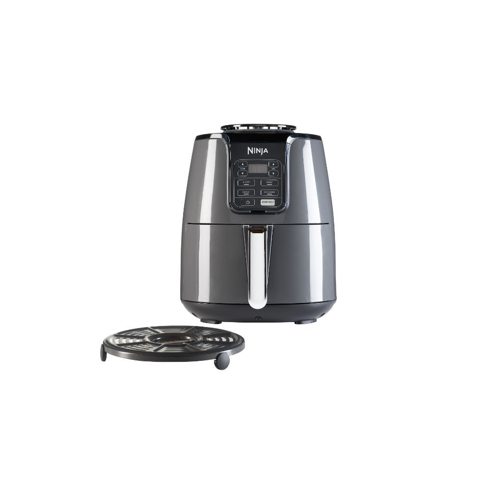 Ninja - AF100 Air Fryer 1550W - Grey/Black