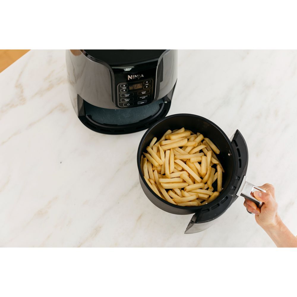 Ninja - AF100 Air Fryer 1550W - Grey/Black