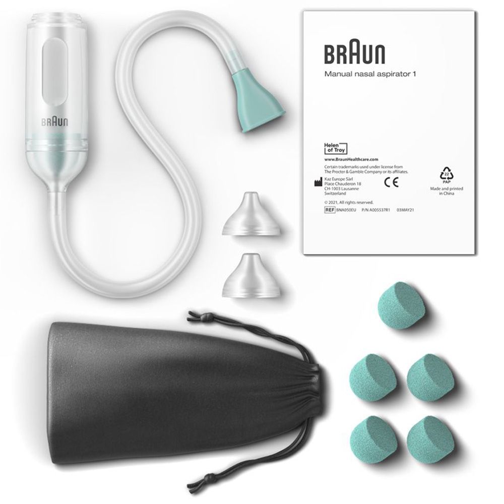 Braun - Manual Nasal Aspirator Refills Only - 20pcs