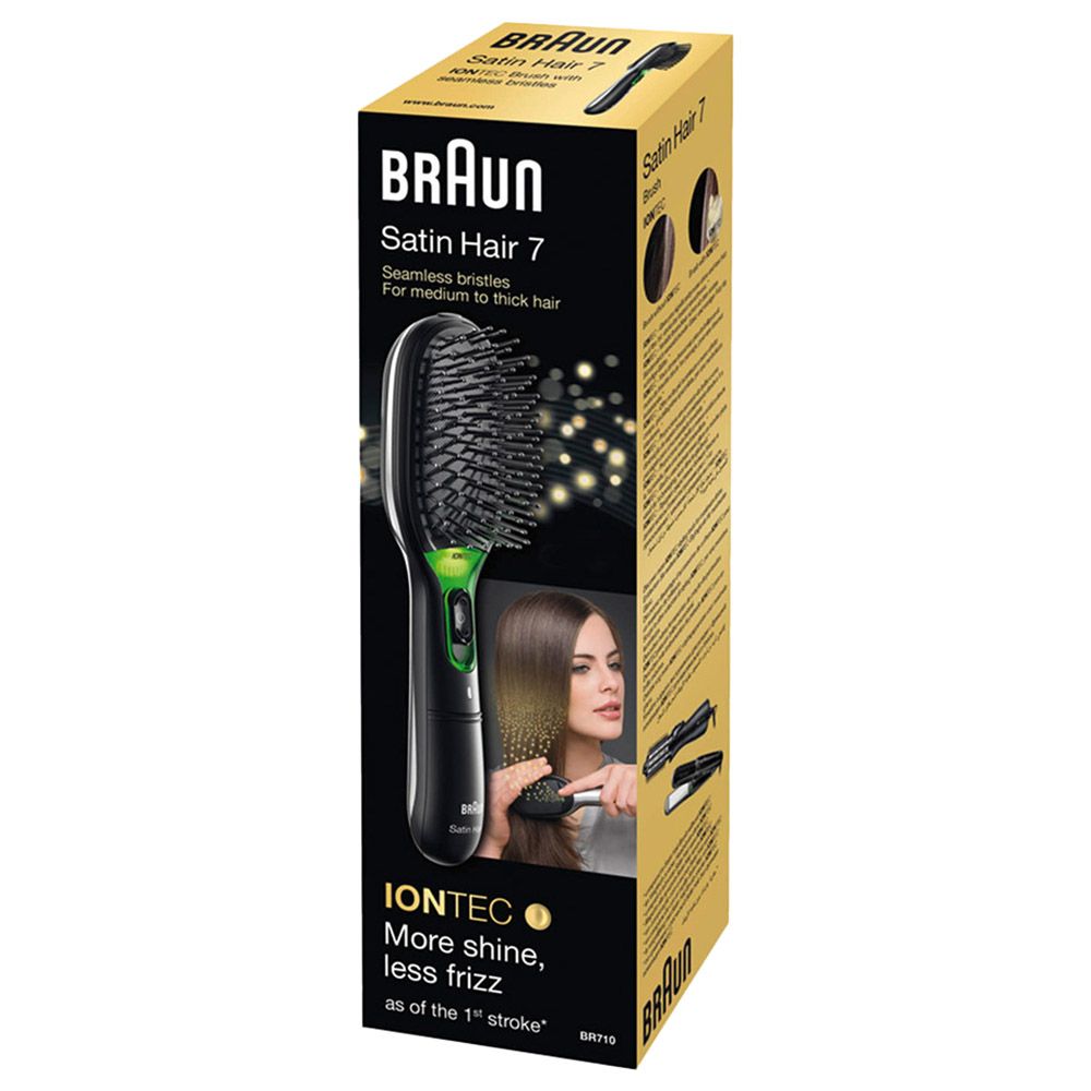 Braun - Satin Hair 7 Iontec Brush Br710 - Black