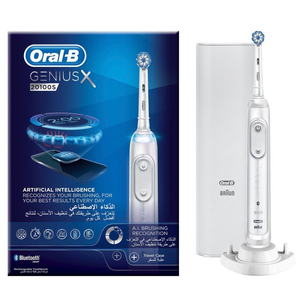 Oral B - GeniusX 20100S Artificial Intelligence Electric Toothbrush