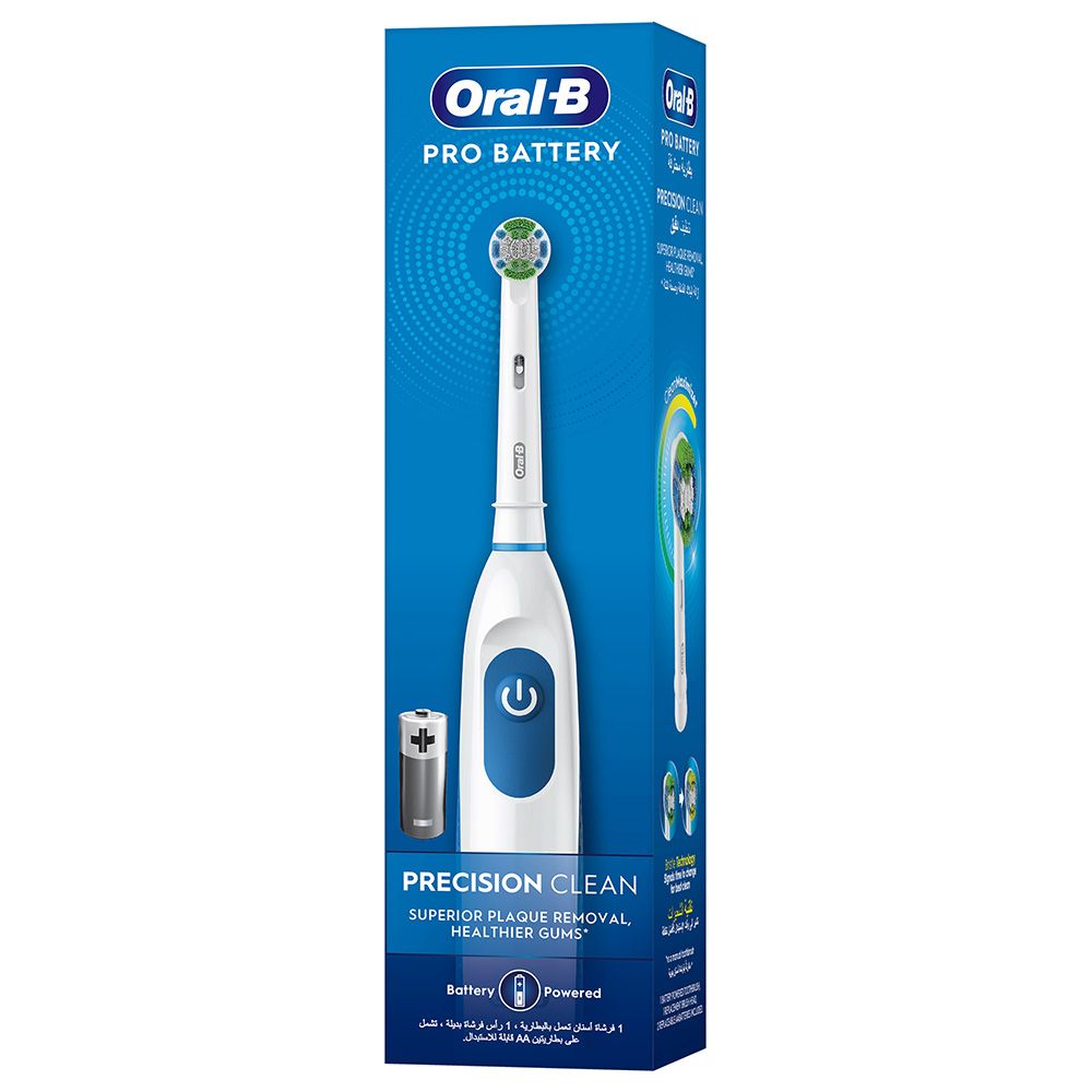 فرشاة أسنان Oral-B Precision Clean Pro تعمل بالبطارية