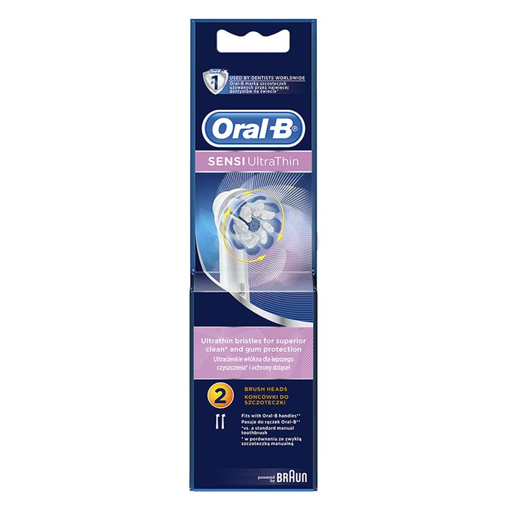 Oral-B EB 60-2 Sensi Ultra Thin Brush Heads 2Pcs