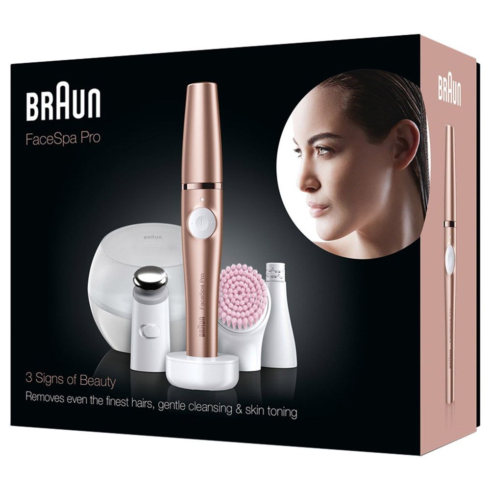 Braun - Face 912,Face Spa Pro 3-in-1 Gold