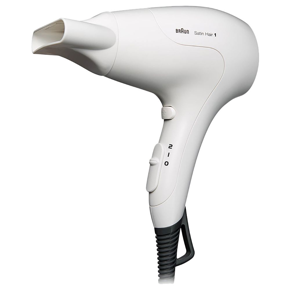 Braun - Satin 1 Hair Dryer Powerperfection - White