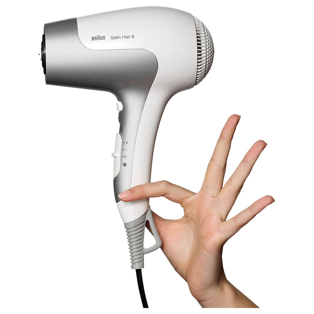 Braun - Satin Hair 5 Hair Dryer 2500W - White - HD585