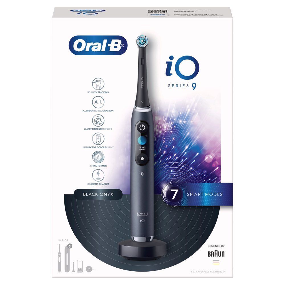 Oral-B - iO9 Electric Toothbrush - Black Onyx