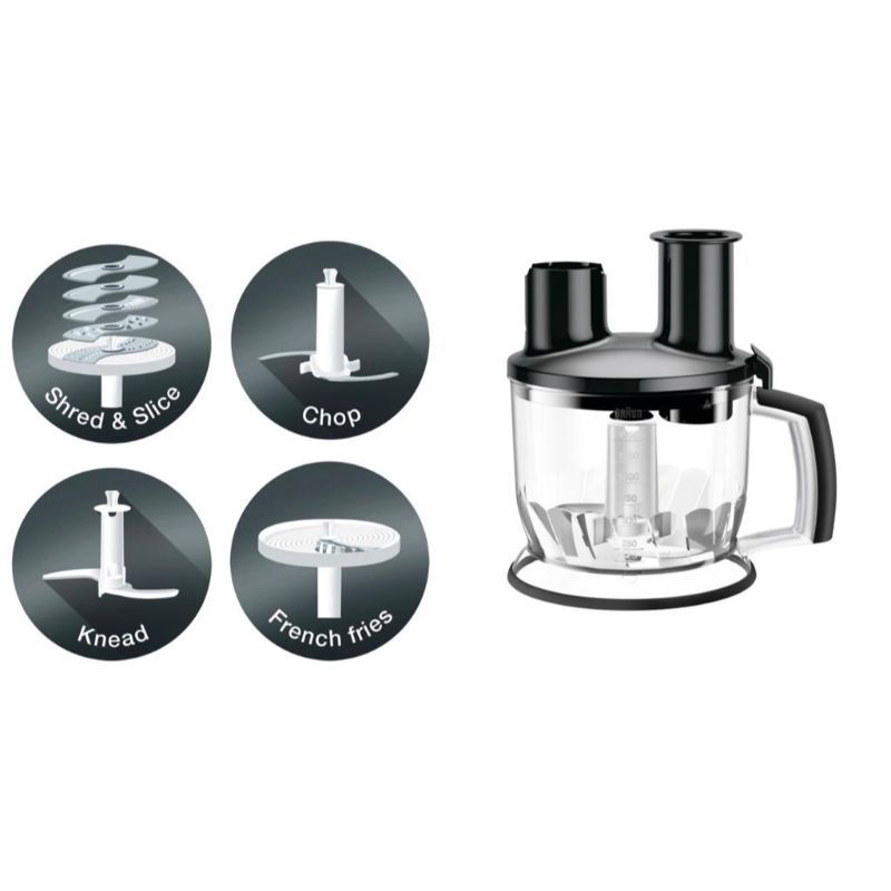 Braun - Multiquick 7 Hand Blender 1000W - MQ 7087X