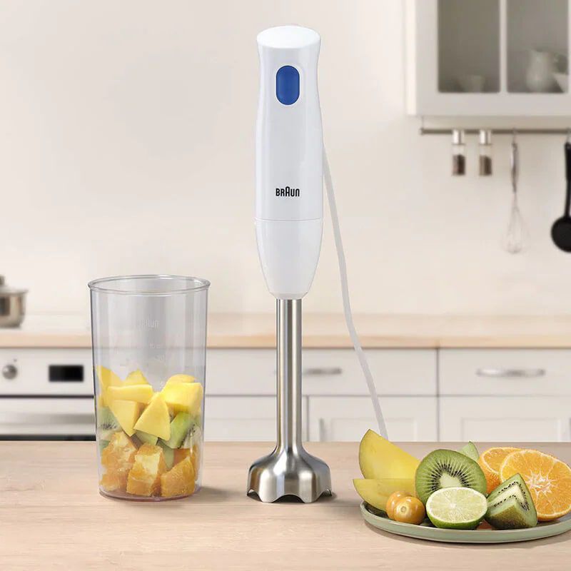 Braun - MQ10.001M Multiquick 2-in-1 Hand Blender 450W - White