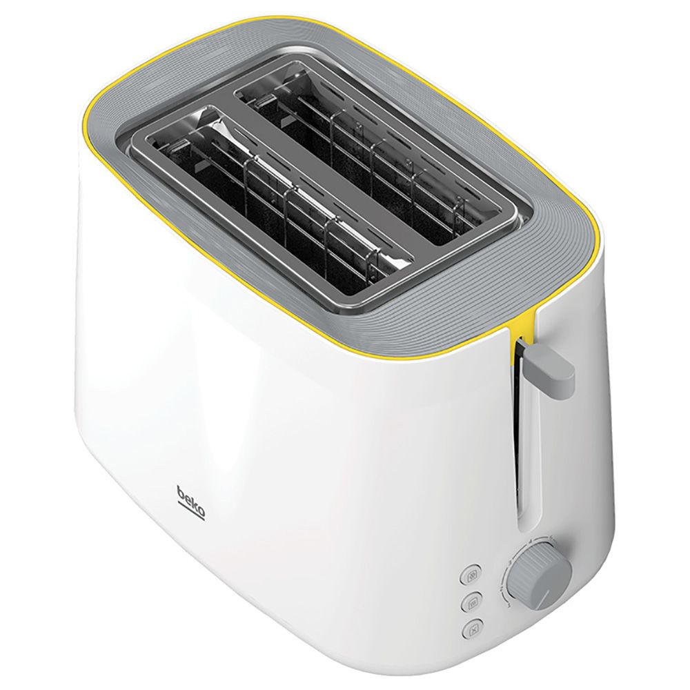 Beko - 2 Slice Toaster - White Creamy - 800W