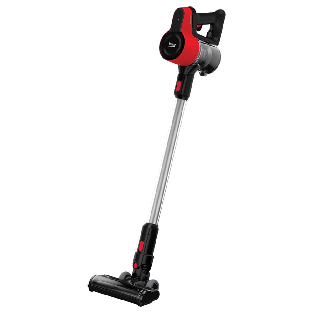 Beko - Ergo Clean Cordless Vacuum Cleaner 216V - Black & Red