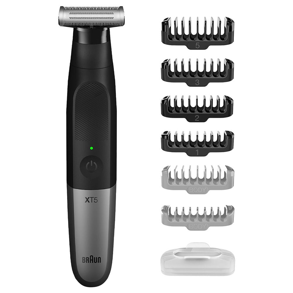 Braun - Series X Xt5200 All-In-One Trimmer - Black/Grey-Metal