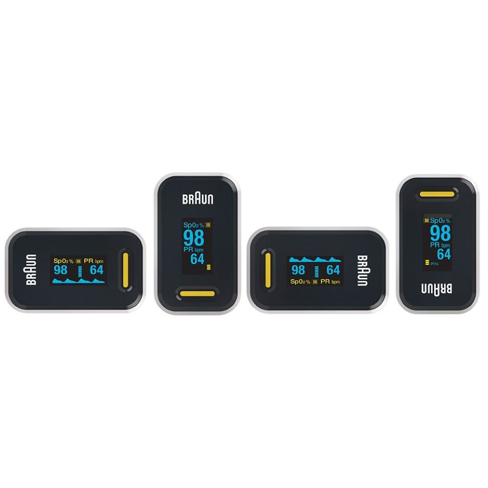 Braun YKK81CEU OLED Display Pulse Oximeter 1